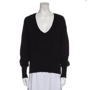 Free People Black Overside Sweater